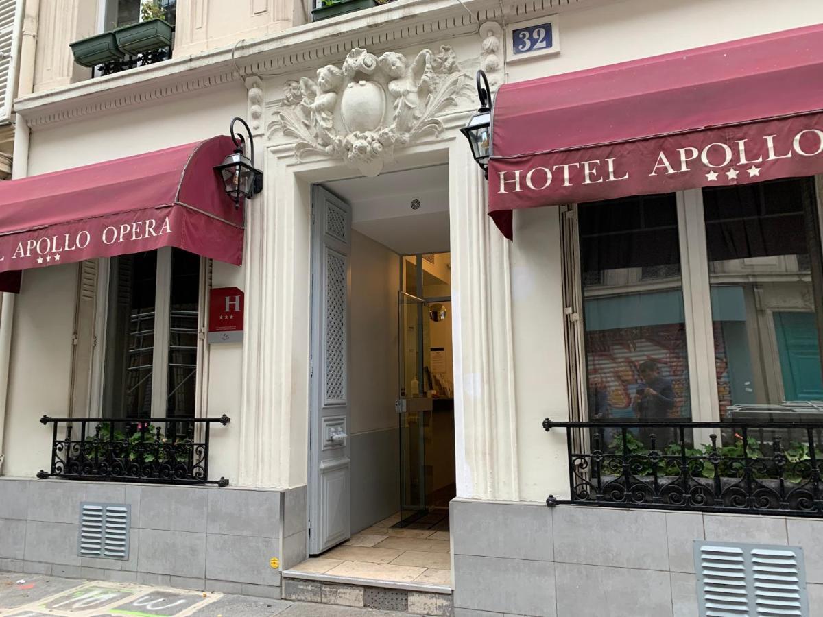 Hotel Apollo Opera Paris Exteriör bild