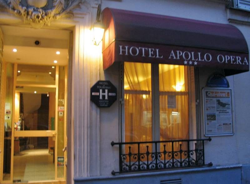 Hotel Apollo Opera Paris Exteriör bild