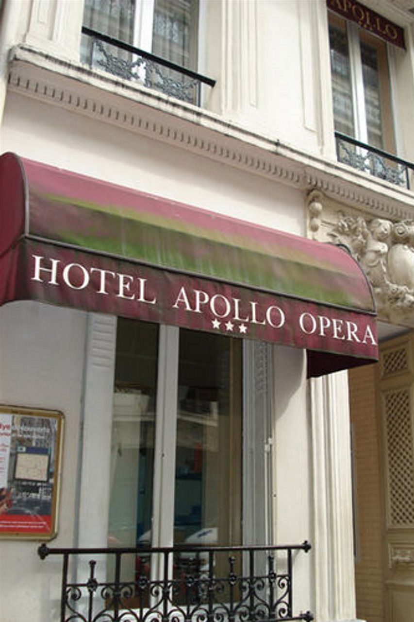 Hotel Apollo Opera Paris Exteriör bild